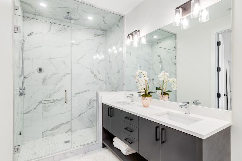 Enhances bathroom storage space